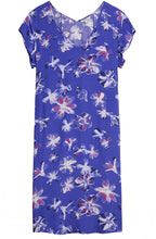 Spectrum Blue Floral Dress