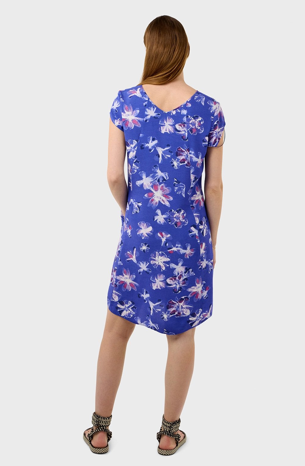 Spectrum Blue Floral Dress