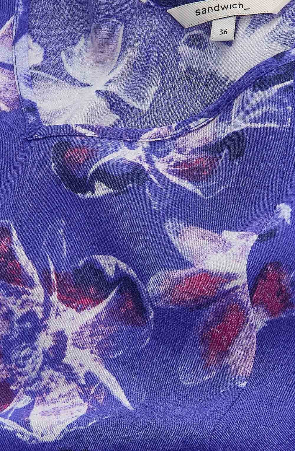 Spectrum Blue Floral Dress