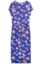 Spectrum Blue Floral Maxi Dress