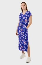 Spectrum Blue Floral Maxi Dress