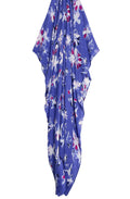 Spectrum Blue Floral Scarf