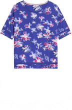 Spectrum Blue Floral T Shirt