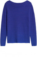 Spectrum Blue Woven Knit Jumper