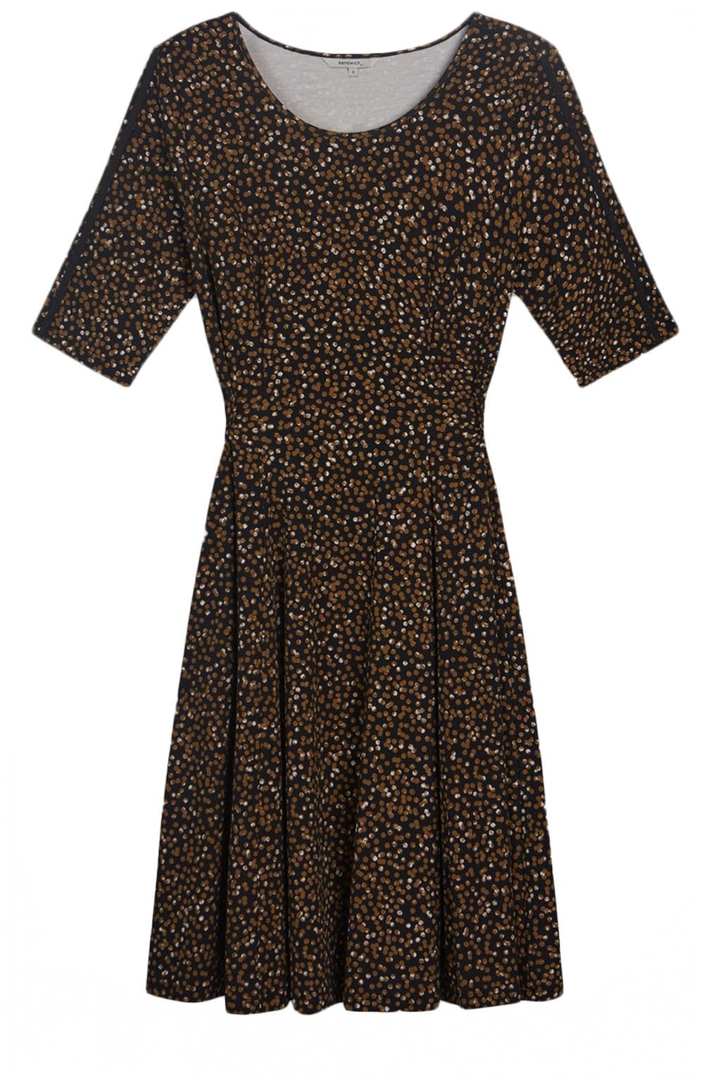 Spot Print Dress