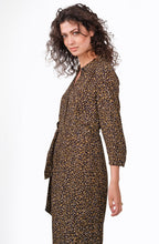 Spot Print Shirt Dress