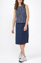 Spot Print Sleeveless Top