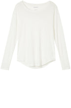 Spring White Long Sleeved Top
