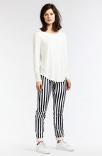 Spring White Long Sleeved Top