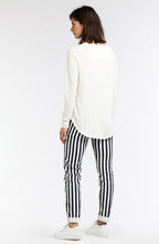 Spring White Long Sleeved Top
