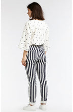 Spring White Spot Print Blouse