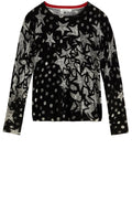 Star Print Sweater