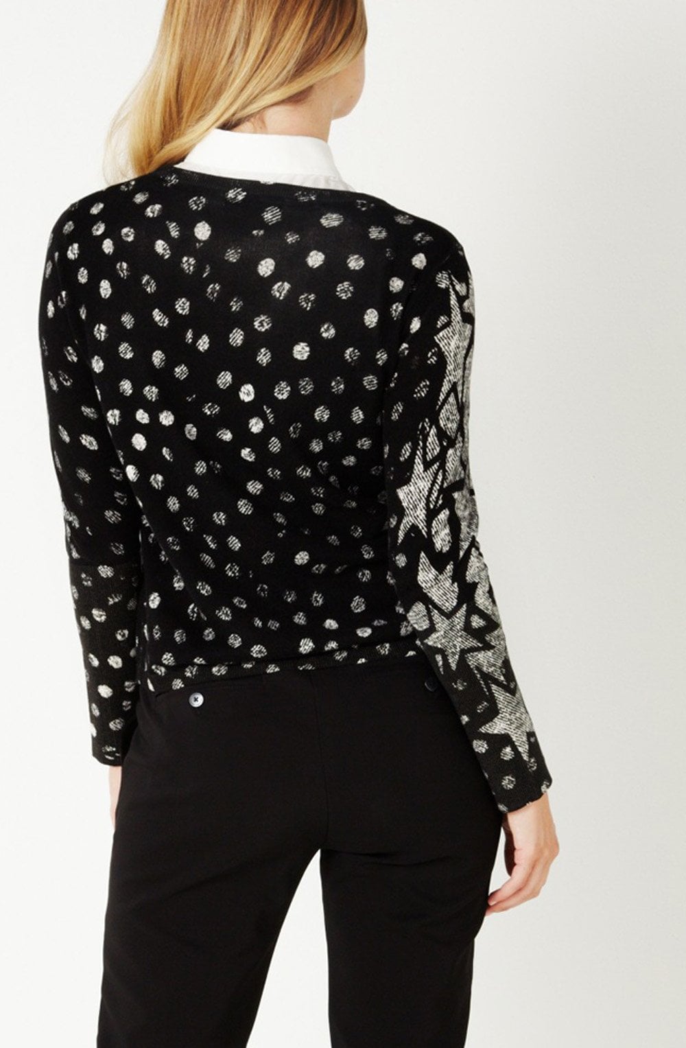 Star Print Sweater