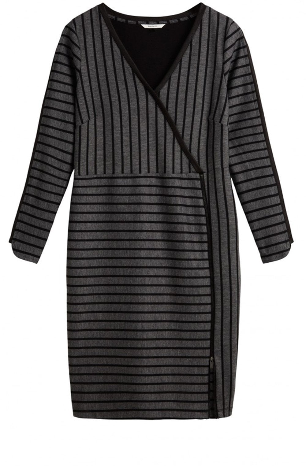 Striped black and grey Dress
