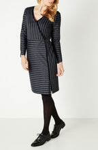 Striped black and grey Dress