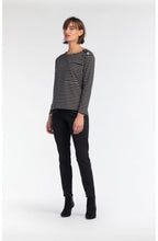 Striped Jersey Top