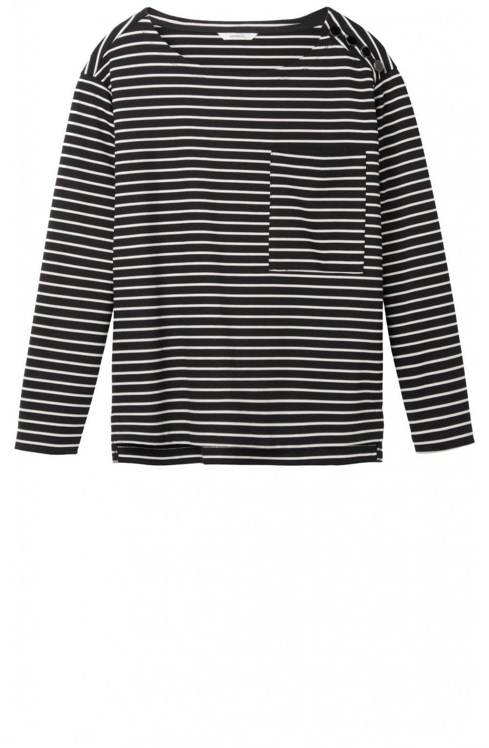 Striped Jersey Top