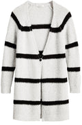 Striped Knit Cardigan