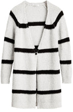 Striped Knit Cardigan