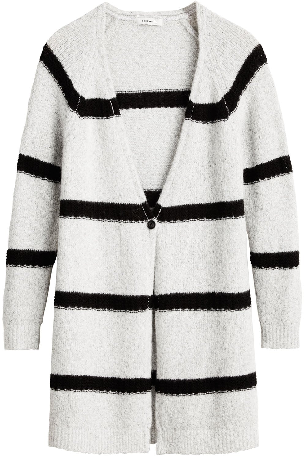 Striped Knit Cardigan