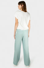 Sugar Swizzle Tie Detail Linen Top