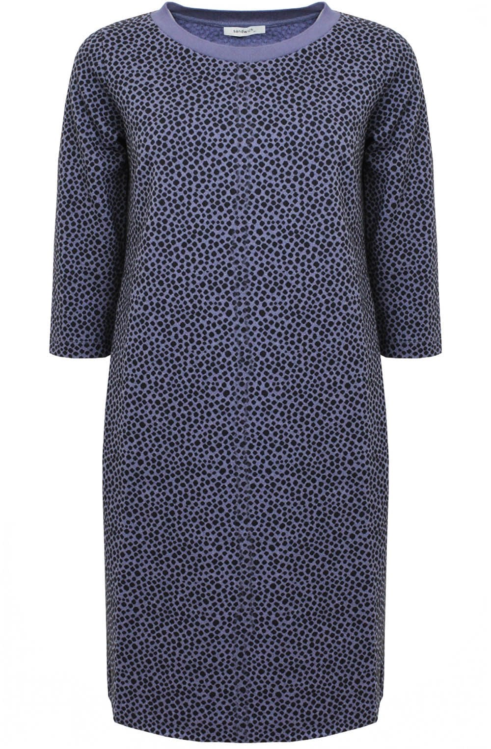 Surf The Web Spotted Midi Dress
