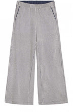Textured Jersey Striped Trousers