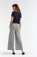 Textured Jersey Striped Trousers
