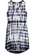 Tie Dye Linen Dress