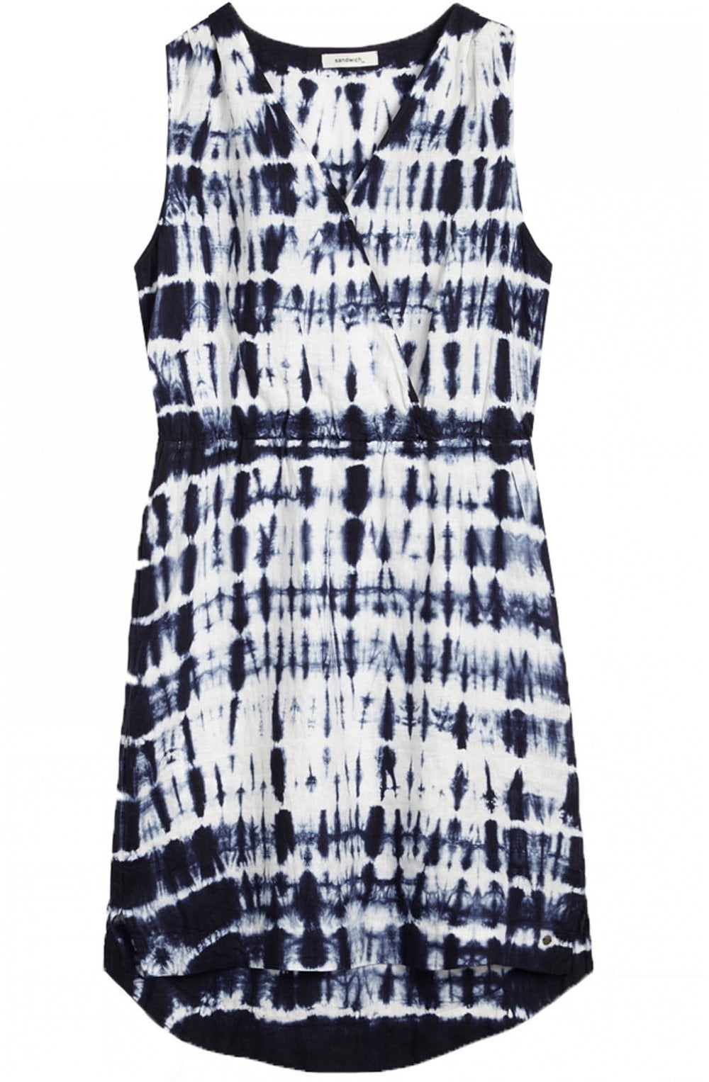 Tie Dye Linen Dress