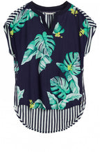 Tropical Print Blouse