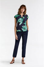 Tropical Print Blouse