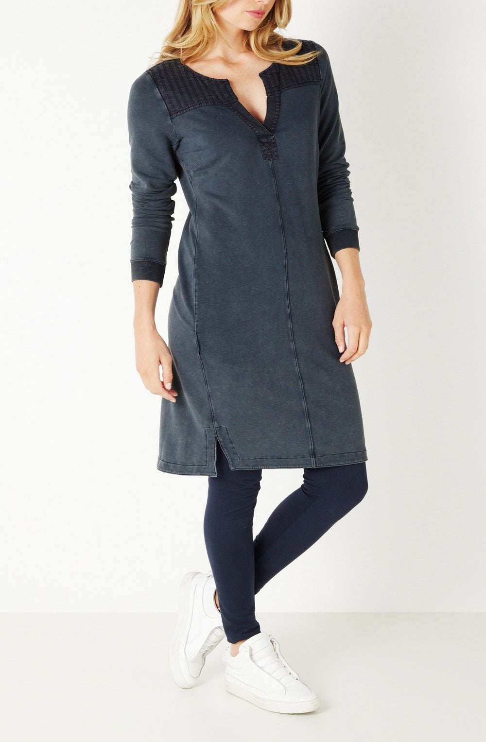 True Blue Jersey Dress