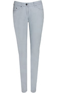 True grey slim leg jeans