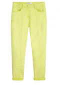 True Lime Cropped Trousers