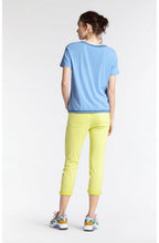 True Lime Cropped Trousers