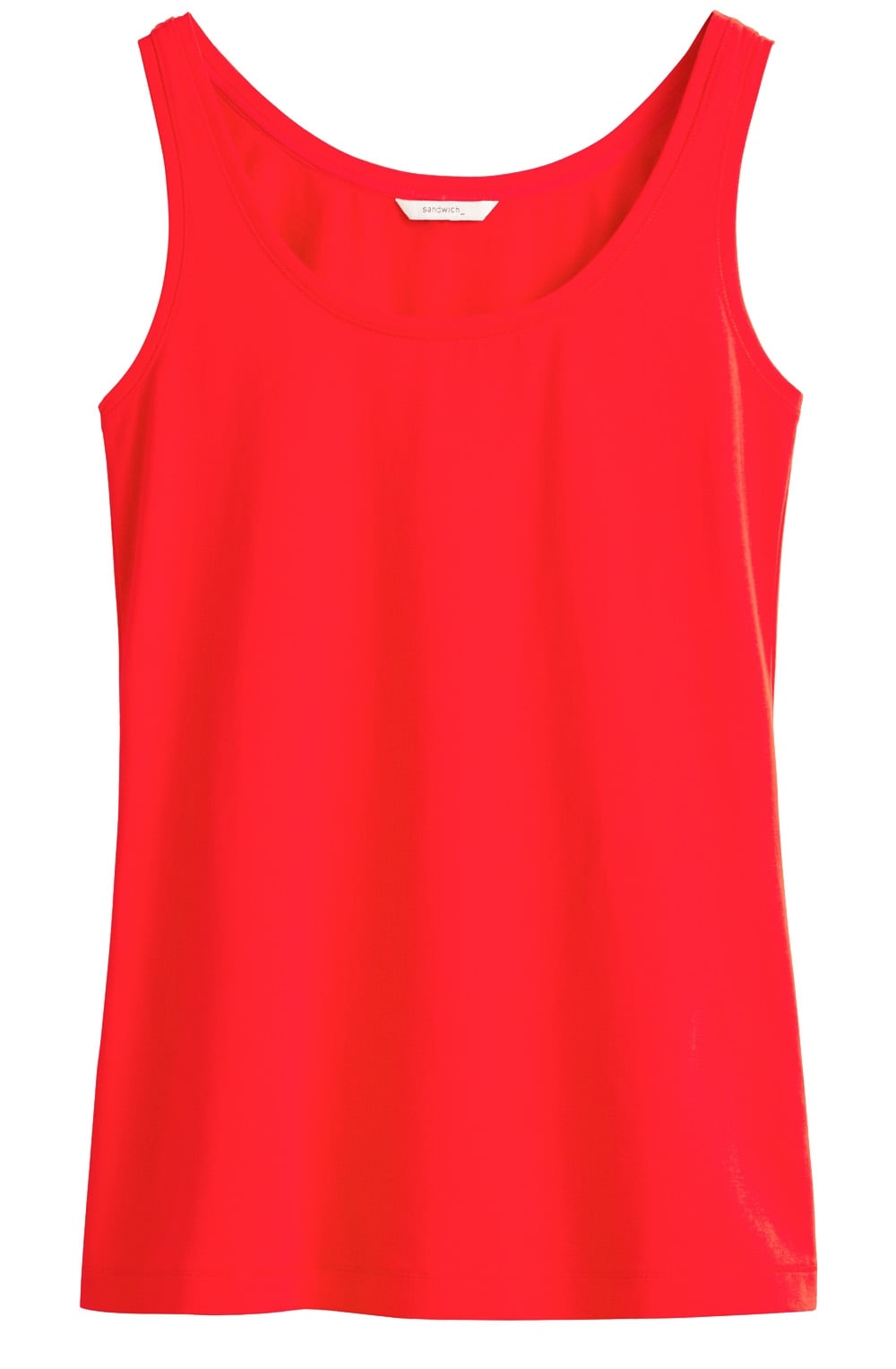 True Red cotton vest