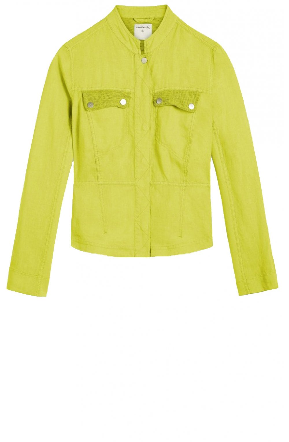 Ture Lime Linen Jacket