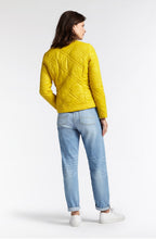 Vibrant Yellow Quilted Jacket
