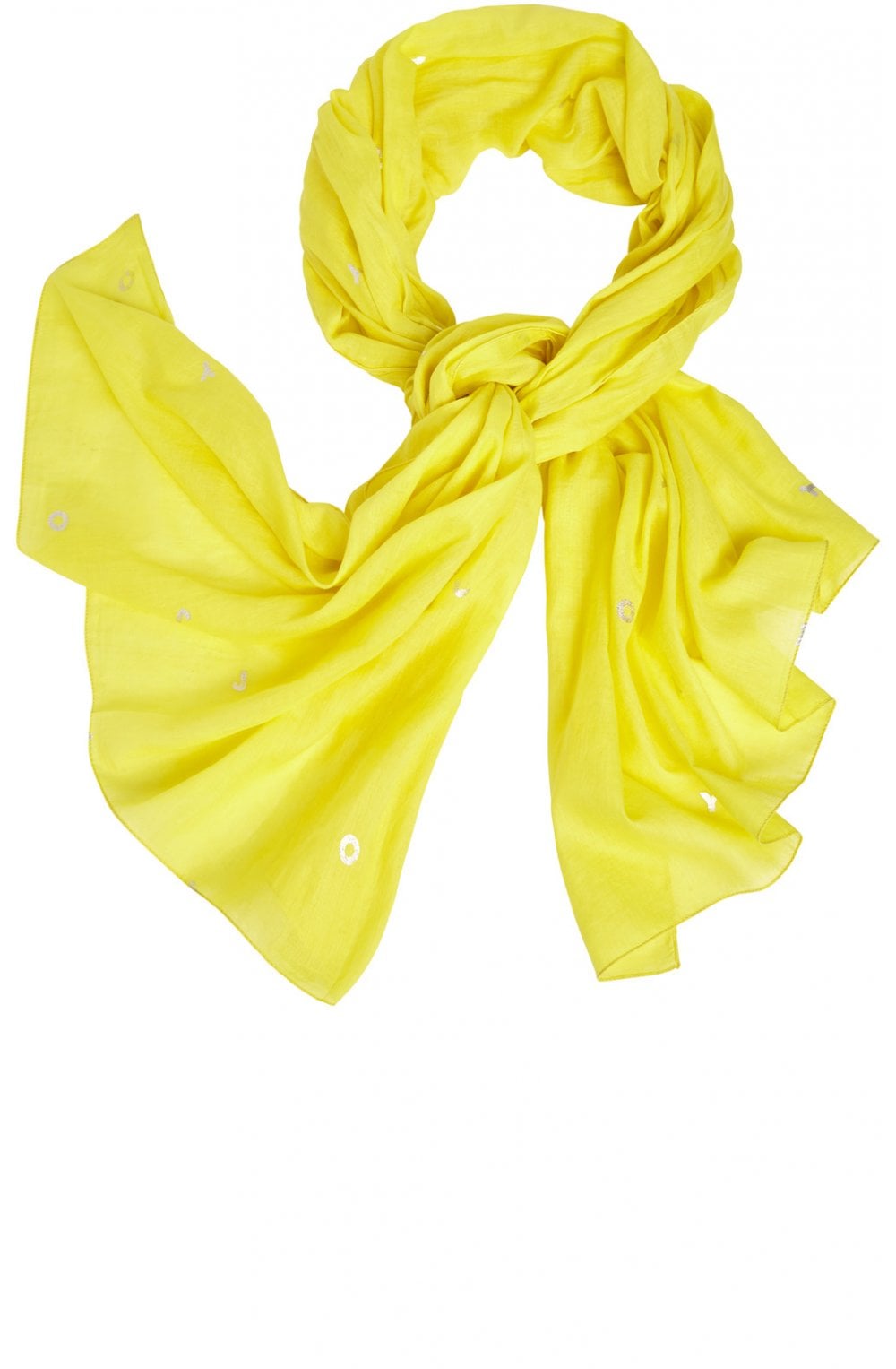 Vibrant Yellow Scarf