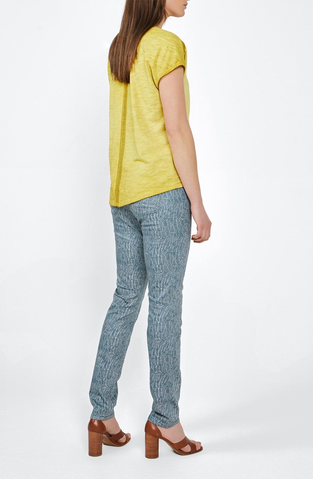 Warm Olive Silky T Shirt