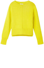 Warm Yellow Knit Sweater