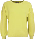 Warm Yellow Ribbed Knit Jumper