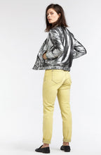 Warm Yellow Slim Leg Jeans