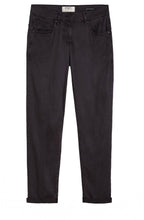 Washed Black Cropped Trousers