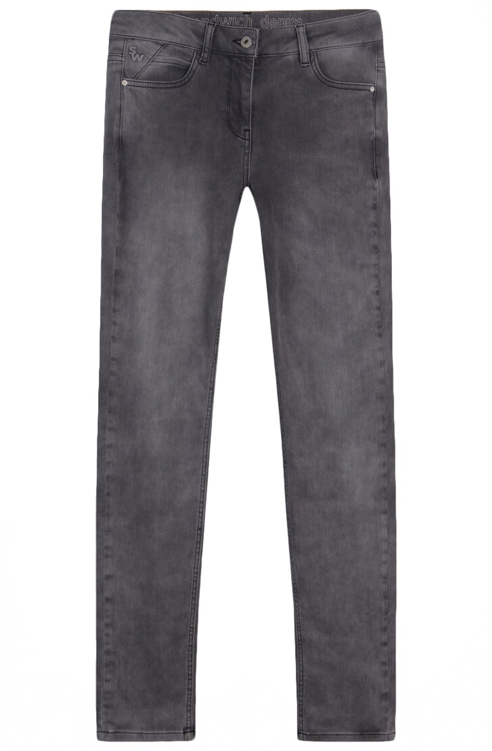 Washed Grey Jeans