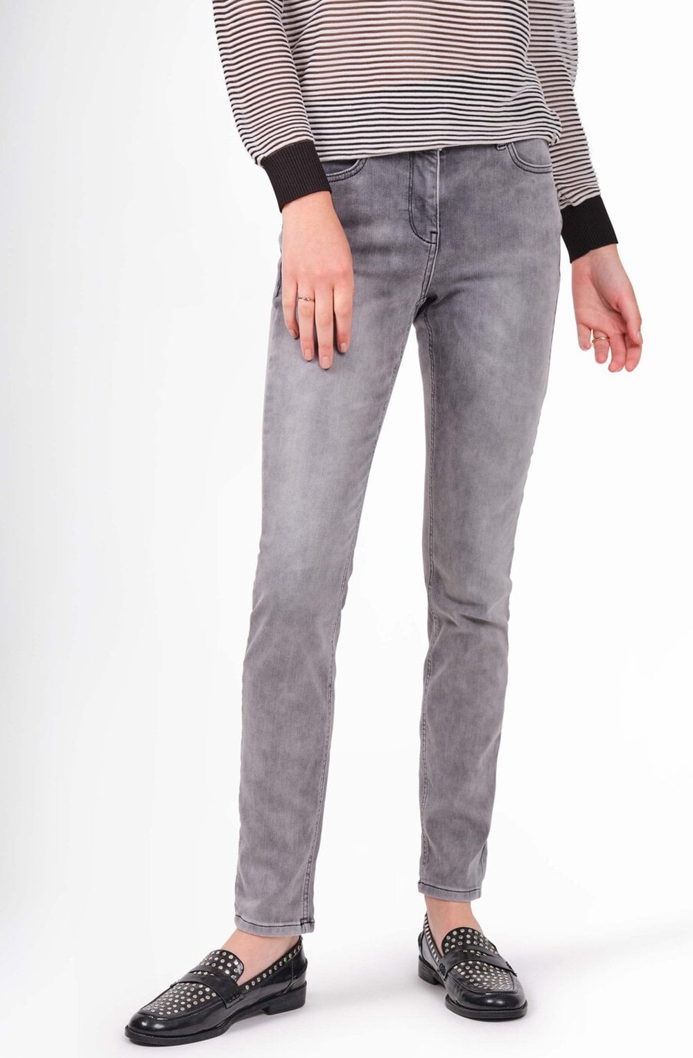 Washed Grey Jeans