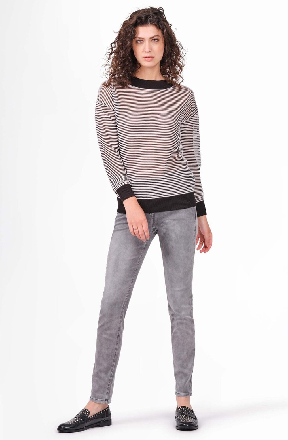 Washed Grey Jeans