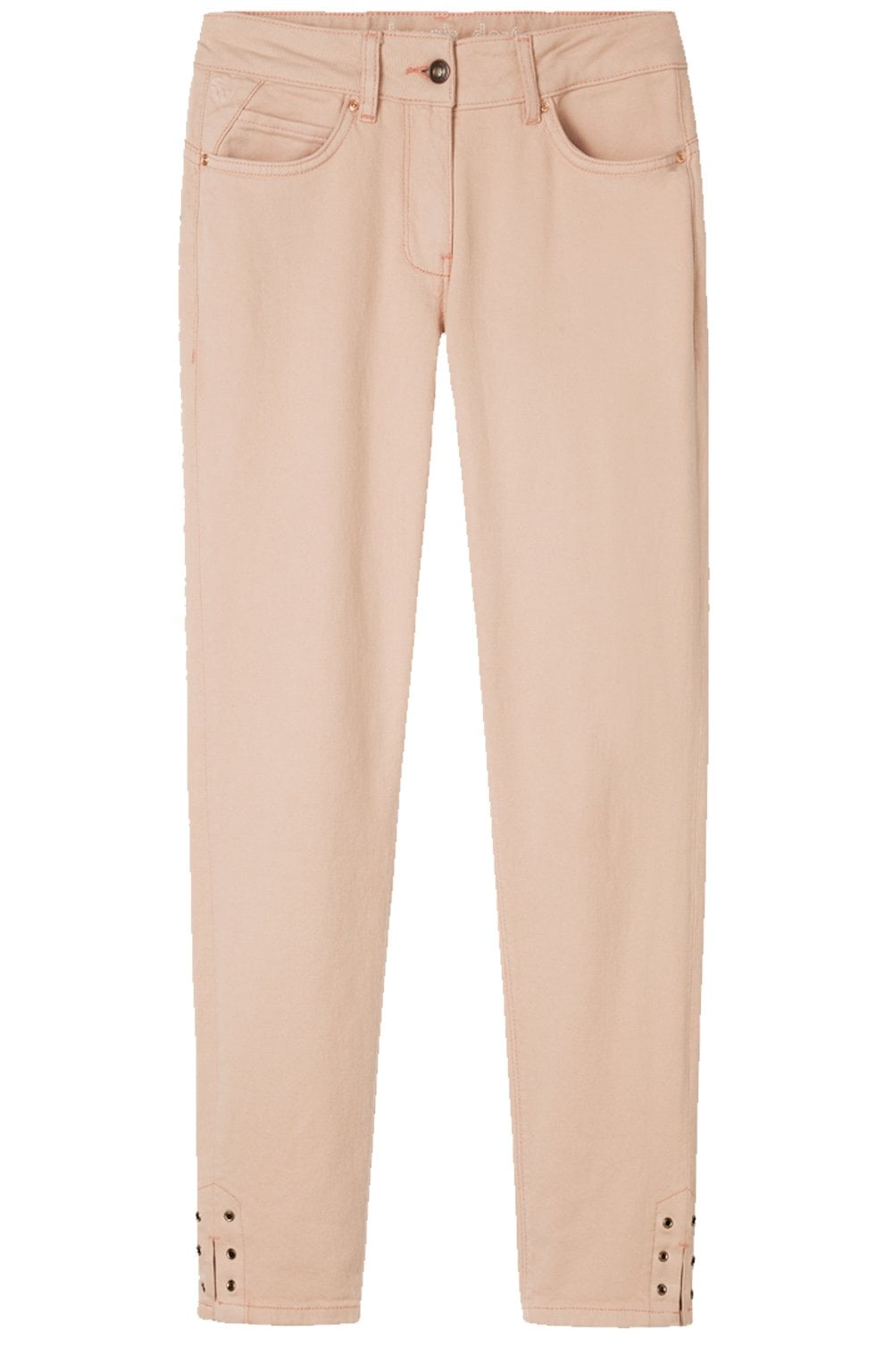 Washed Rose Slim Leg Jeans