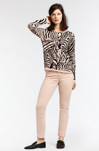 Washed Rose Slim Leg Jeans